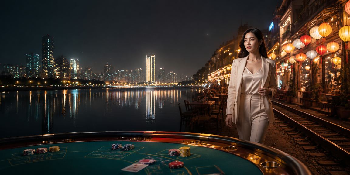 Không khí tại câu lạc bộ High Roller baccarat ban đêm ở Hà Nội
