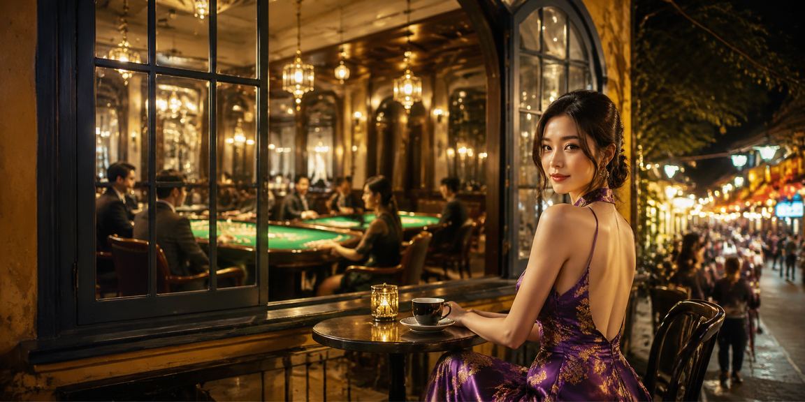 Người chơi trong không gian casino cao cấp tại Phú Quốc với trải nghiệm High Roller